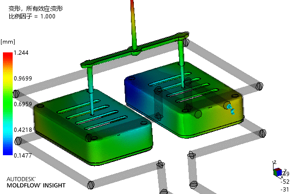 肥皂盒底座注塑模具设计-含模流1645044